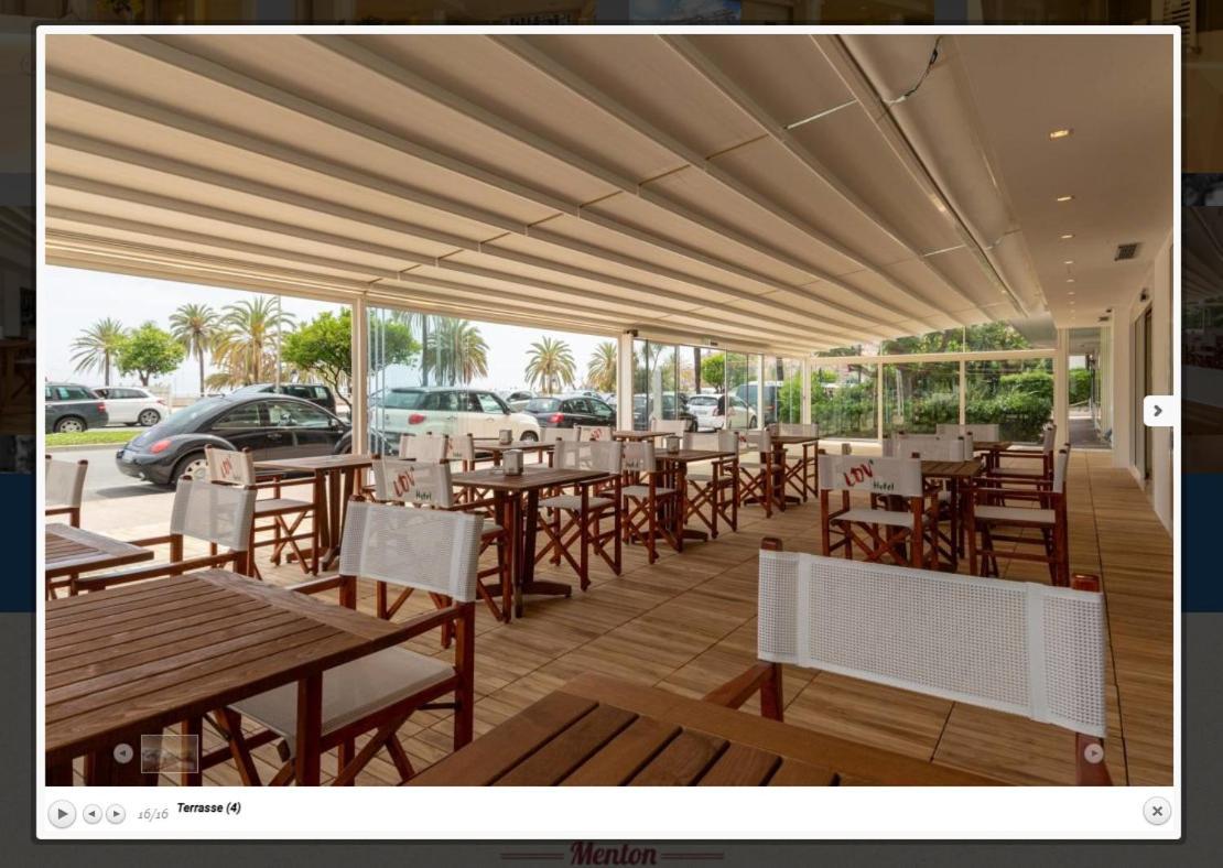La Dolce Vita Hotel Μεντόν Εξωτερικό φωτογραφία